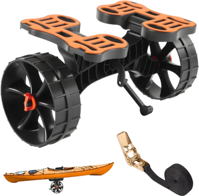 Vevor Kayak Cart Foldable 300 lbs Trolley with 10