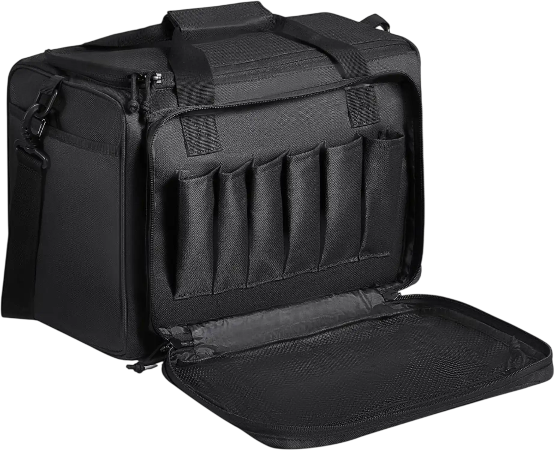Vevor Range Bag 3 Pistol Tactical Gun Bag Black New