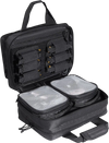 VEVOR Range Bag for 2 Pistols, Tactical Gun Bag with 2 Built-in Removable Pistol Bags & 6 Detachable Magazines, Gun Range Bag for Outdoor Hunting Shooting, Lockable Carrying Handgun Bag Case, Black