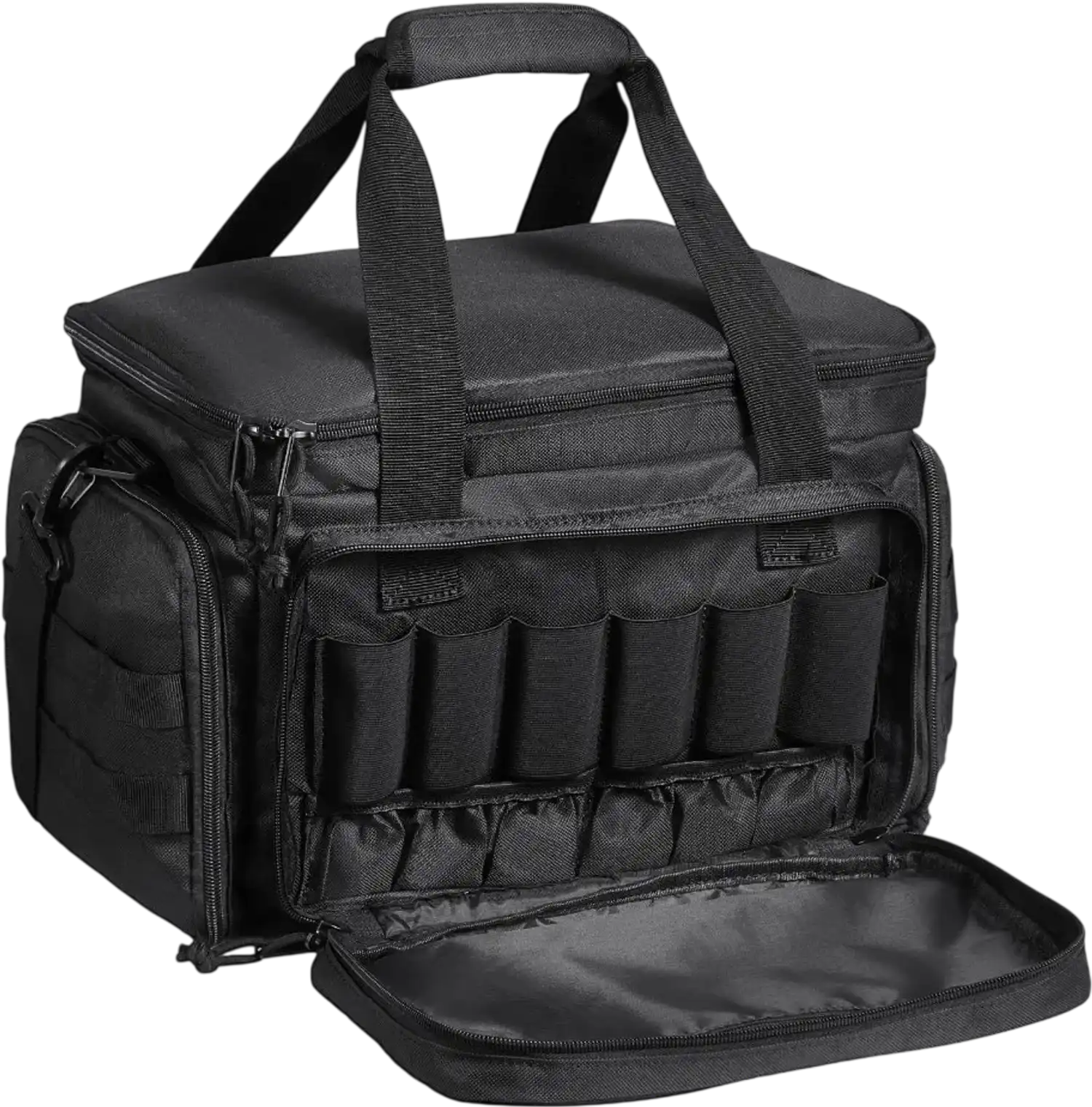 Vevor Range Bag 4 Pistol Tactical Gun Bag Black New