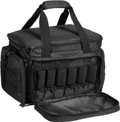 Vevor Range Bag 4 Pistol Tactical Gun Bag Black New