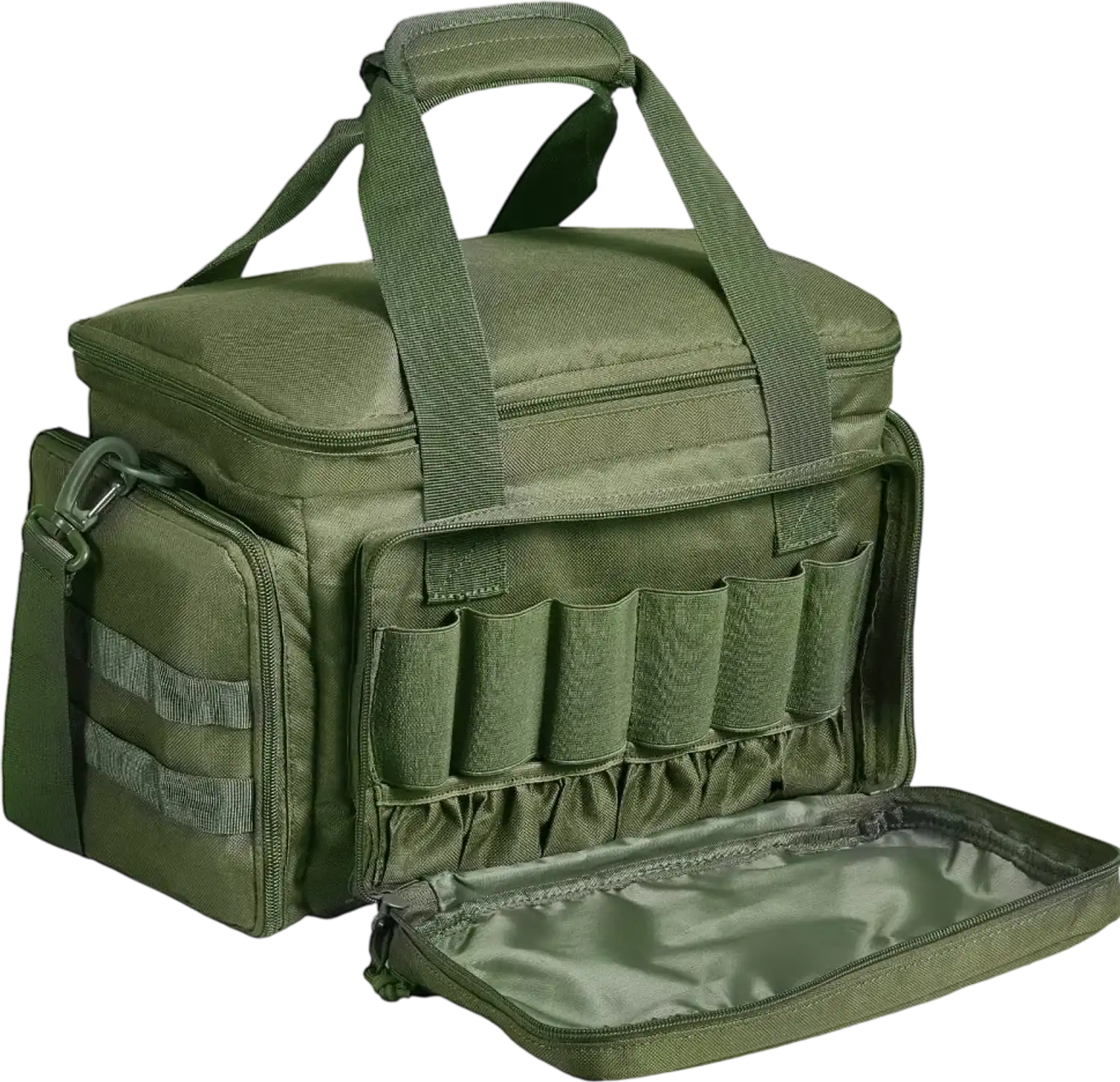 Vevor Handgun Range Bag Tactical Pistol Storage & Carry Green New