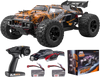 VEVOR Remote Control Car, 1:10 Scale RC Car for Kids,  All Terrain 4WD Off-Road Truck with 45° Wheelie & Adjustable Speed, 50 km/h High-Speed Hobby RC Racing Car Toy, Ideal Gift for 8+ Year Kids, IPX4