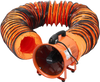 VEVOR Portable Ventilator, 12 inch Heavy Duty Cylinder Fan with 16.4ft Duct Hose, 560W Strong Shop Exhaust Blower 2894CFM, Industrial Utility Blower for Sucking Dust, Smoke, Smoke Home/Workplace