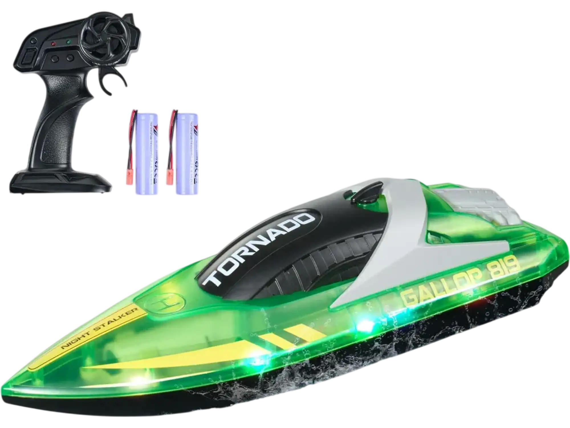 Vevor RC Boat Remote Control Racing Boat Green New