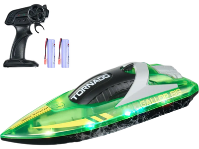 Vevor RC Boat Remote Control Racing Boat Green New