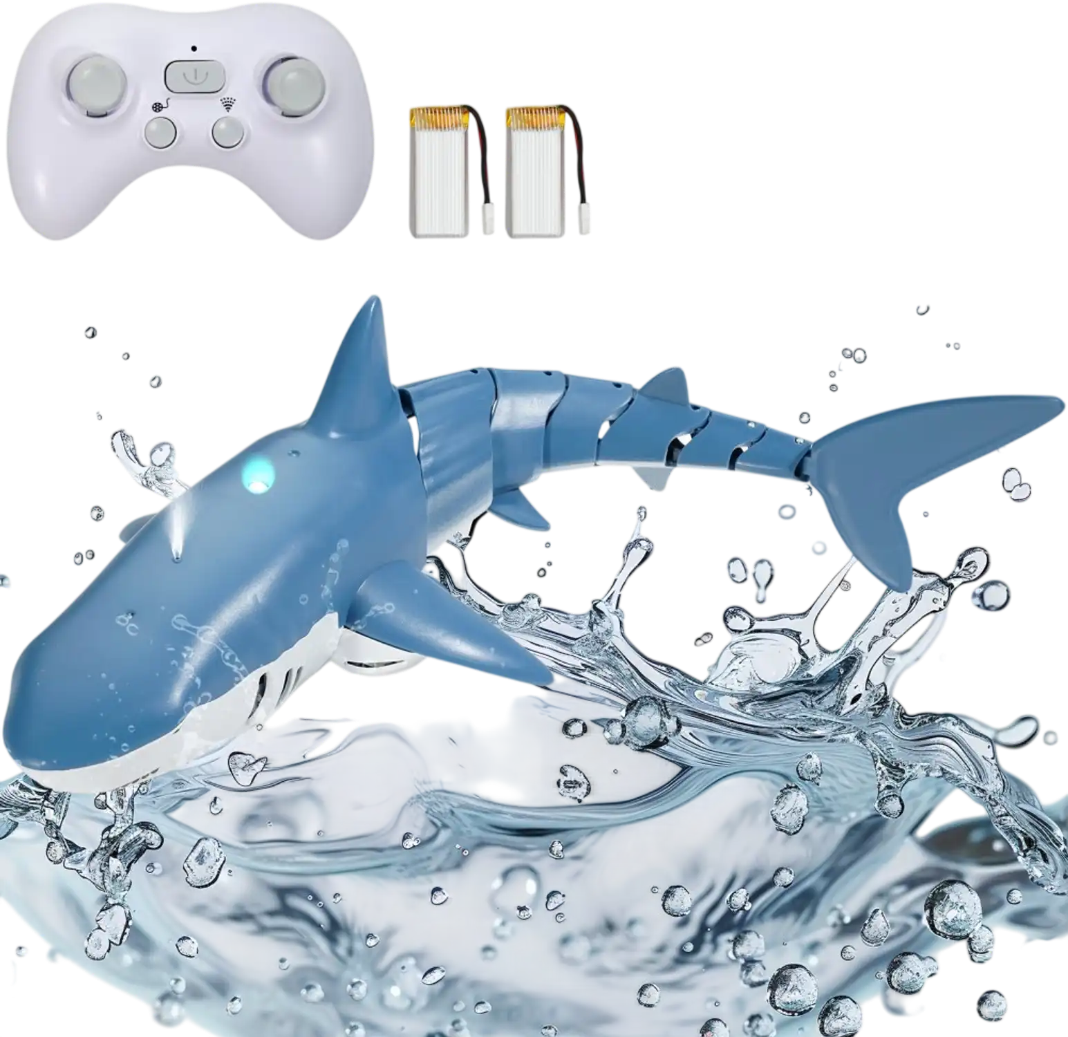 Vevor RC Shark Toy Remote Control Shark Boat New