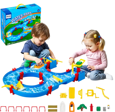 Vevor Water Table Toddler Activity Playset 39-Pc Accessories New