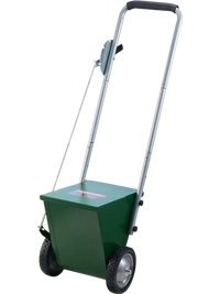 VEVOR Dry Line Marker, 2-Wheel, 2 or 4 in Lines, Field Dry Line Chalker, Adjustable Line Marker, with Rubber Adjustment Handle, 25 lbs Large Powder Capacity, for Baseball and Softball Infield, Green