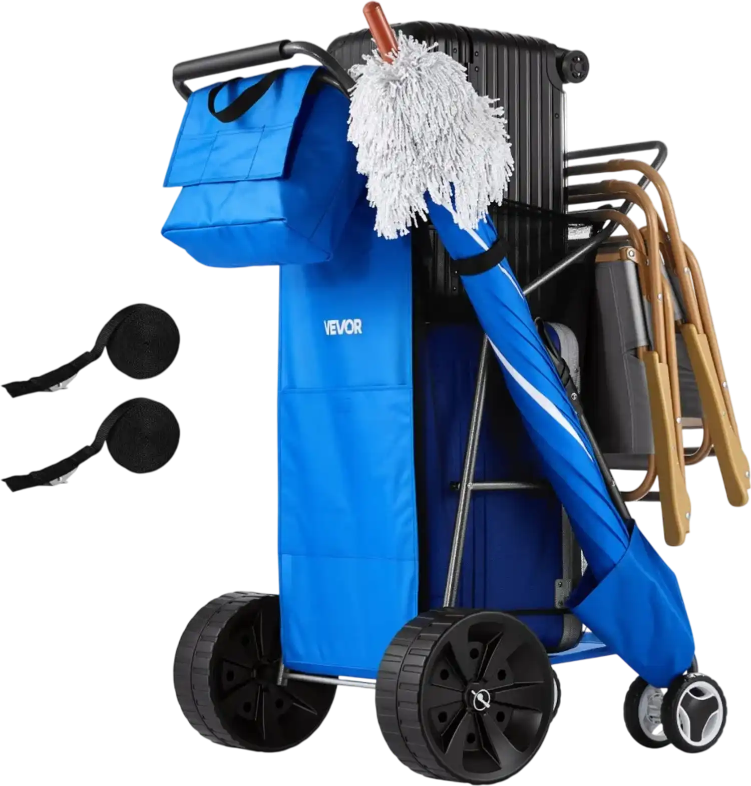 Vevor Beach Cart Folding Sand Wagon with 10