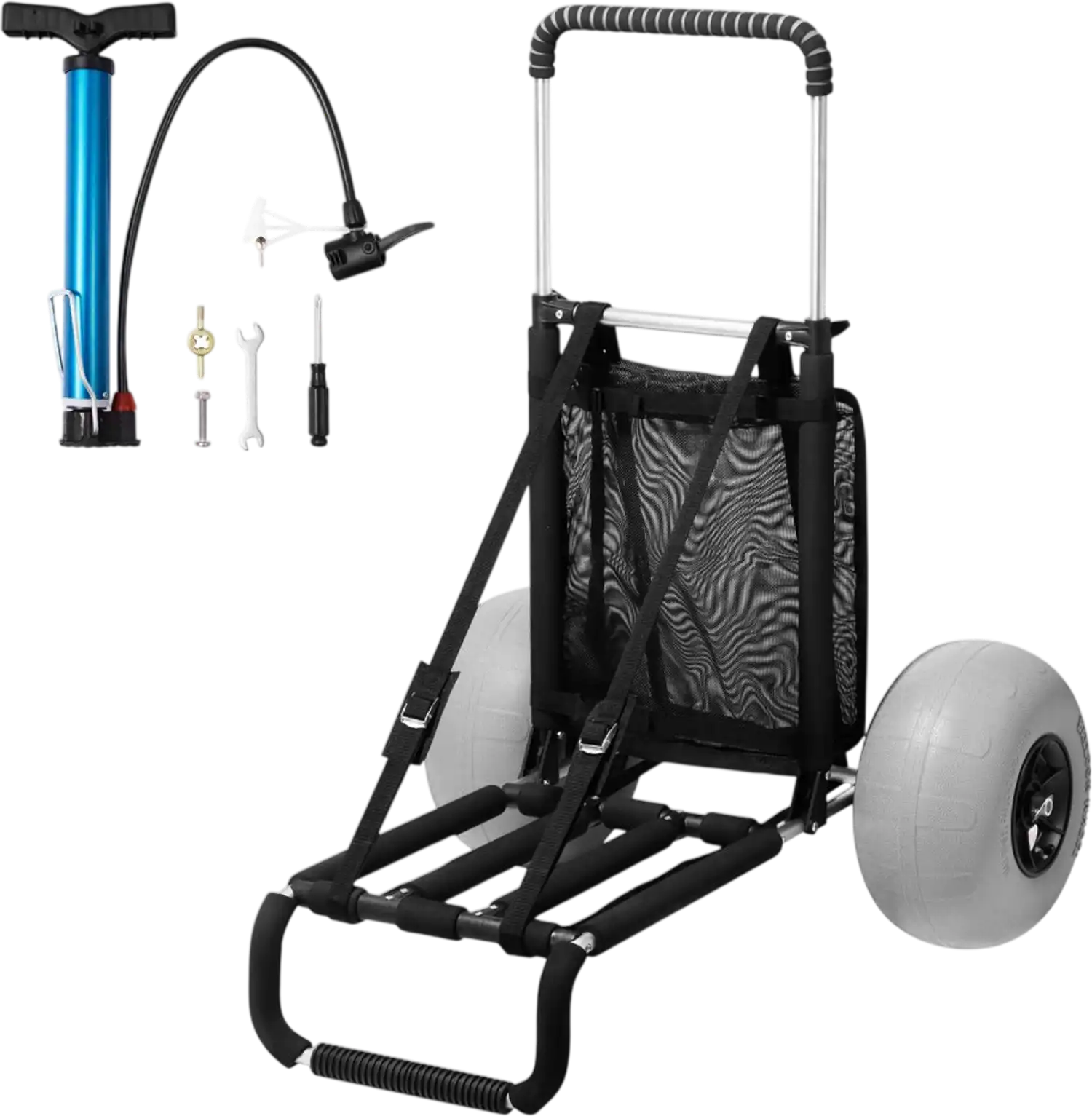 Vevor Beach Cart Folding Sand Dolly with 12