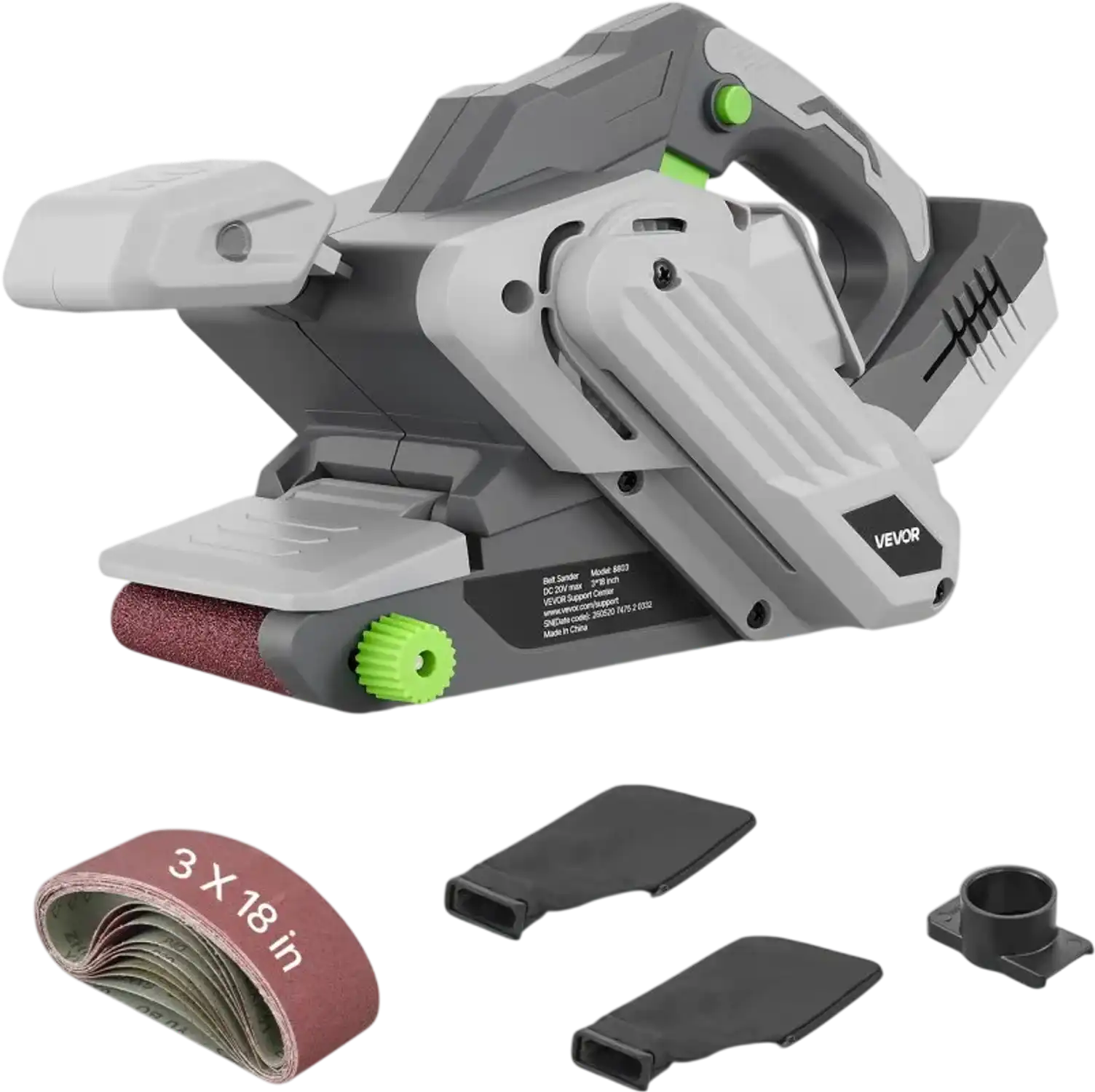 Vevor Belt Sander 20V Max Cordless 3