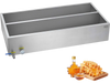 VEVOR Maple Syrup Evaporator Pan, 47 Gallon, 683 Cups of 8.8oz Maple Syrup, Flat Evaporator Pan with Thermometer, 1 Valve and 3 Heating Methods, Stainless Steel Maple Syrup Pan for Home, Outdoor