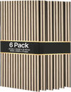 VEVOR Wood Wall Panels, 47.2 x 23.6 in, Acoustic Slat Panels, Oak Finish, Sound Absorbing for Living Rooms, Bedrooms, Offices, Studios, Interior Wall Decor, MDF & PET Construction, Screw Kit, 6-Pack
