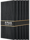 VEVOR Wood Wall Panels, 47.2 x 23.6 in, Acoustic Slat Panels, Black Oak, Sound Absorbing for Living Rooms, Bedrooms, Offices, Studios, Interior Wall Decor, MDF & PET Construction, Screw Kit, 6-Pack