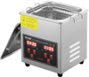 VEVOR Ultrasonic Cleaner with Digital Timer & Heater, Professional Ultra Sonic Jewelry Cleaner, Stainless Steel Heated Cleaning Machine for Glasses Watch Rings Small Parts Circuit Board (2L)