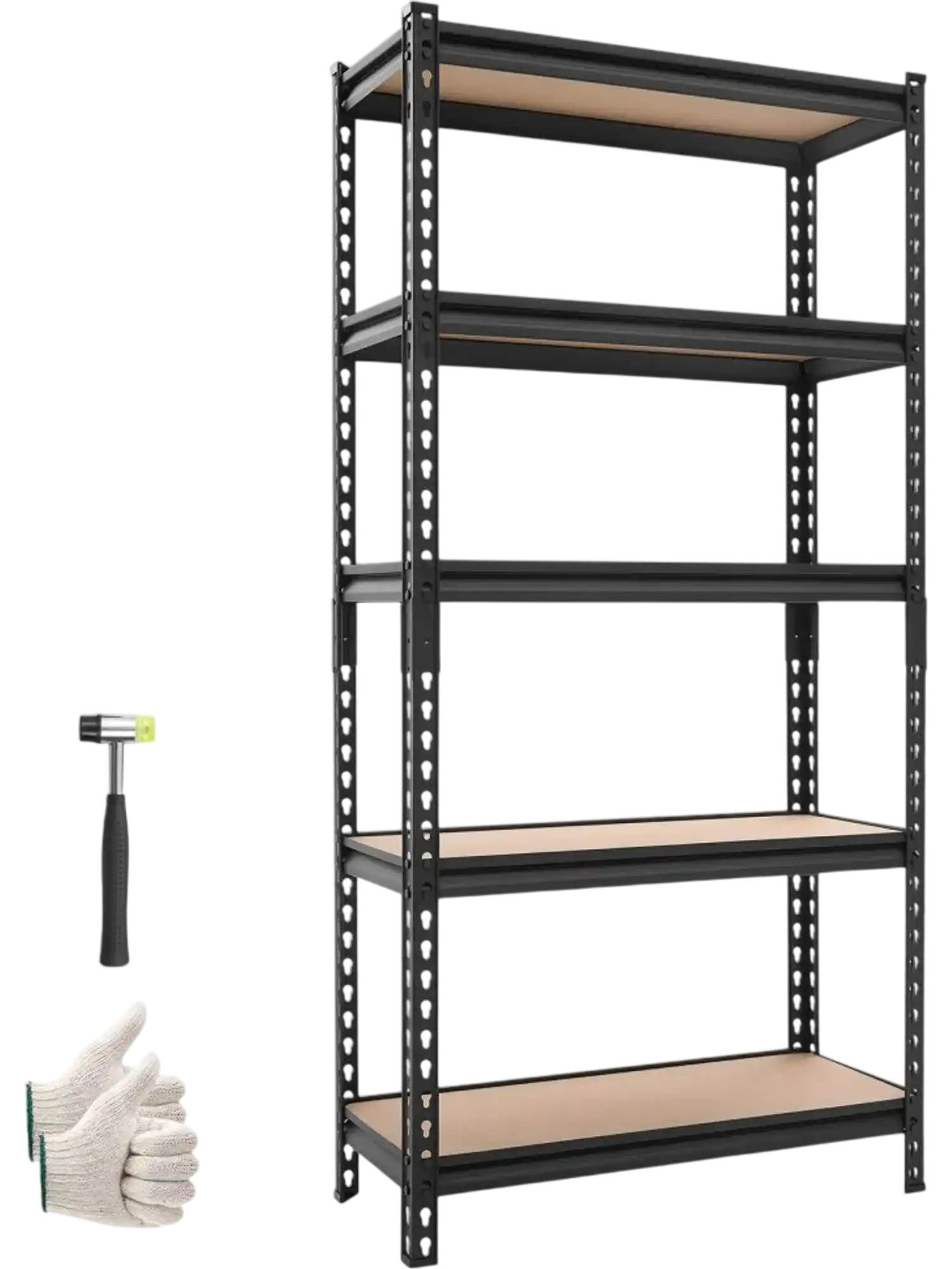 Vevor Storage Shelves 5-Tier Adjustable Heavy Duty Garage Shelving Unit 29.88
