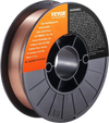 VEVOR Solid MIG Welding Wire, ER70S-6 0.035-inch 11LBS with Low Splatter and High Levels of Deoxidizers for All Position Gas Welding