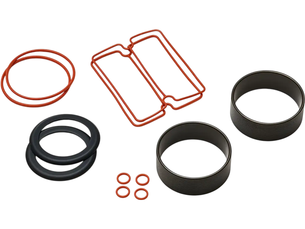 VEVOR Air Compressor Cylinder Sleeve & Compression Ring Kit, Stainless Steel Air Compressor Replacement Parts, Head Gaskets, Cylinder O-Rings, Sleeves, Piston Rings, Fits VEVOR 5.2 CFM Compressors