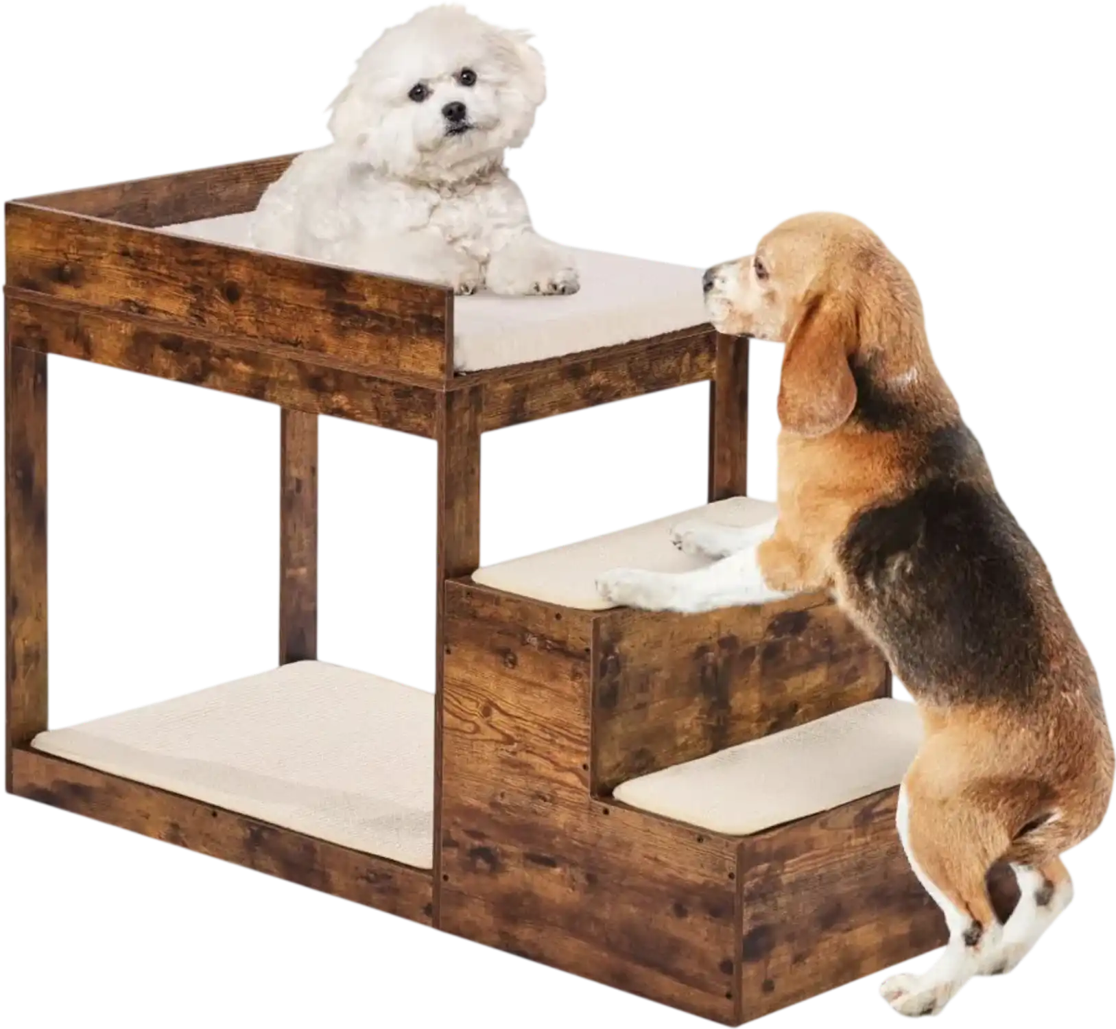 Vevor Pet Bunk Bed Window Perch with Stairs for Dogs and Cats New