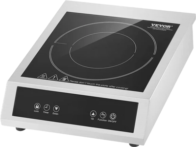 Vevor Induction Cooktop Portable Commercial 1800W Countertop Burner New