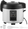 VEVOR Commercial Rice Cooker, 60-Cup Rice Cooker, 13.74 Qt / 13 Liter Large Rice Cooker and Warmer with Nonstick Inner Pot, Fast Cooking and 12-Hour Keep Warm, with Rice Cup and Paddle, for Restaurant