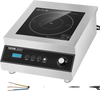 VEVOR Portable Induction Cooktop, 5000W Commercial Induction Burner with 16 Temperature Settings, Stainless Steel Countertop Induction Hot Plate with 4H Timer, Child Lock, for Restaurant Cooking