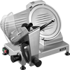 VEVOR 10" Commercial Meat Slicer, 240W Electric Deli Food Slicer with Carbon Steel Blade, Built-In Sharpener & 0-0.47" Adjustable Thickness for Frozen Meat, Ham, Baguett, Steak, UL Approved