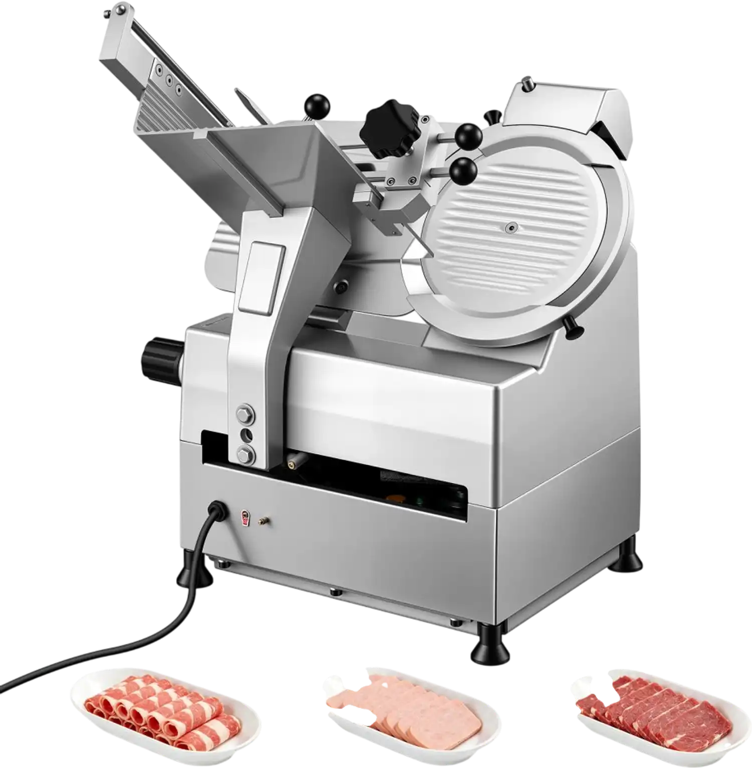 Vevor Meat Slicer Fully Automatic Commercial Food Slicer with 10