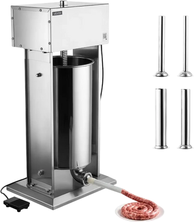 Vevor Electric Sausage Stuffer 55 lbs Vertical Stainless Steel Meat Maker New