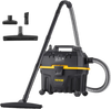 VEVOR Wet Dry Vac, 4 Gallon, 5 Peak HP, 3 in 1 Shop Vacuum with Blowing Function Portable Attachments to Clean Floor, Upholstery, Gap, Car, ETL Listed, Black/Yellow