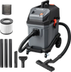 VEVOR Commercial Shop Vac, 11 Gallon Wet Dry Shop Vacuum, 5.5 Peak HP Portable with One-Button Self-Cleaning, 1350W Input, 1.25in x 7ft Hose, 20ft Cord, Industrial-Grade for Jobsite, Workshop