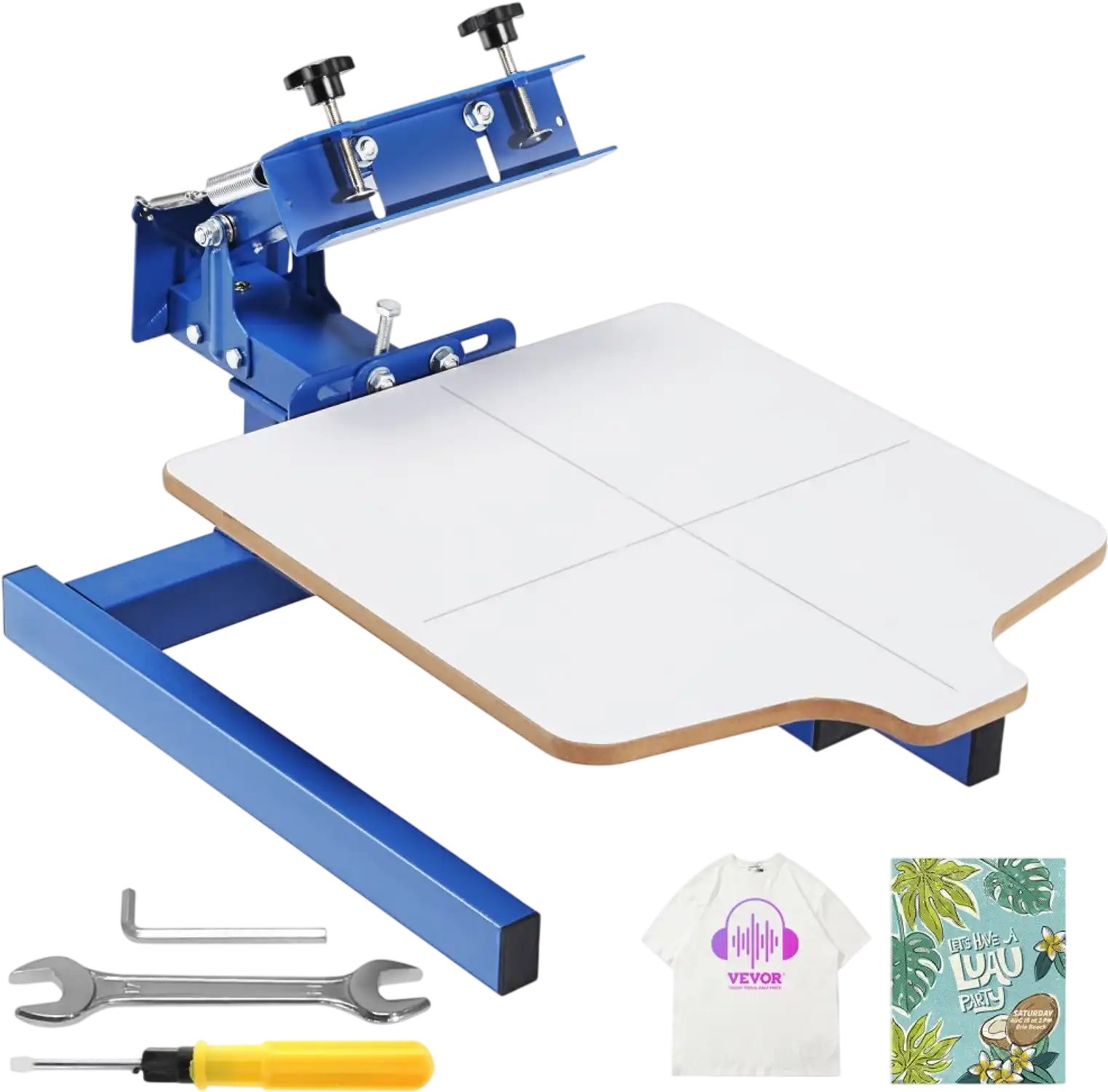 Vevor Screen Printing Machine 1 Color 1 Station Silk Screen Printing Press New