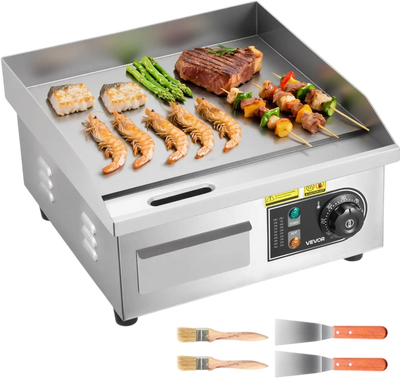Vevor Electric Griddle Commercial Countertop Flat Top Grill 14