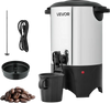 VEVOR Commercial Coffee Urn, 30 Cup 4.5 L Hot Beverage Dispenser with Dripless Faucet, Quick-Brewing Commercial Coffee Maker with Stainless Steel Liner, for Catering, Business, Church & Restaurant