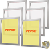 VEVOR Screen Printing Kit, 6 Pieces Aluminum Silk Screen Printing Frames, 20x24inch Silk Screen Printing Frame with 160 Count Mesh, High Tension Nylon Mesh and Sealing Tape for T-shirts DIY Printing