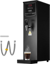 VEVOR Commercial Water Boiler, Electric Hot Water Dispenser with 316 Stainless Steel Heating Tube, 1500W Step-by-step Fast Heating 50L per Hour Hot Water Boiler, for Coffee Tea Restaurant Office