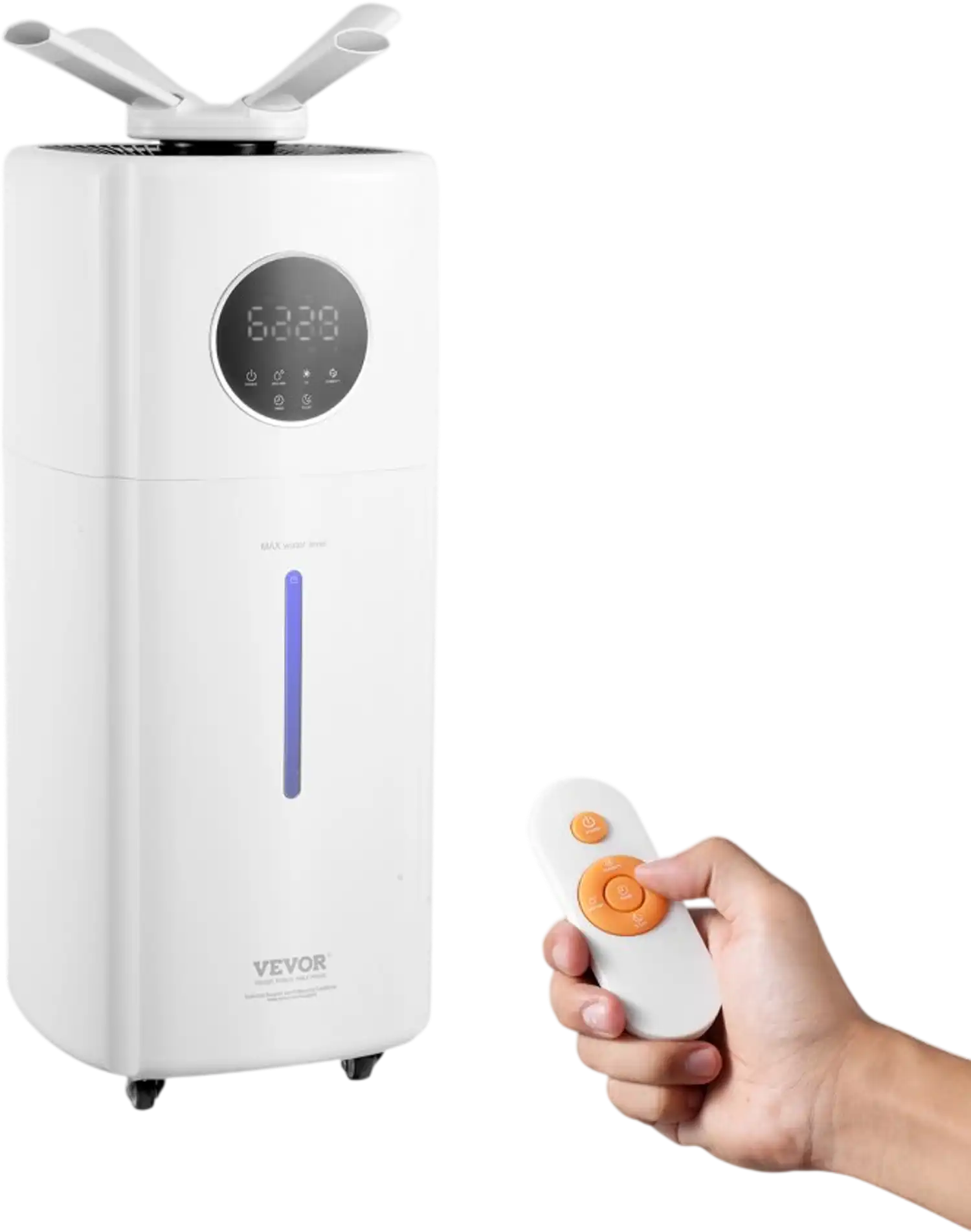 Vevor Commercial Humidifier 5.5 Gal Cool Mist Top Refill for Up to 1291.7 Sq Ft New