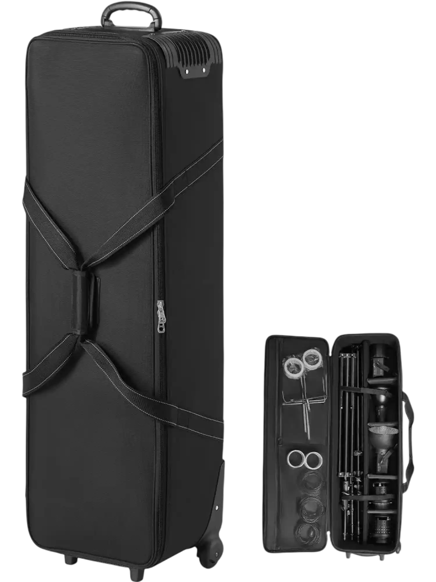 Vevor Studio Equipment Trolley Case Rolling Camera Bag New