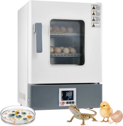Vevor Laboratory Incubator 20 L Microbiological Digital Glass Door New