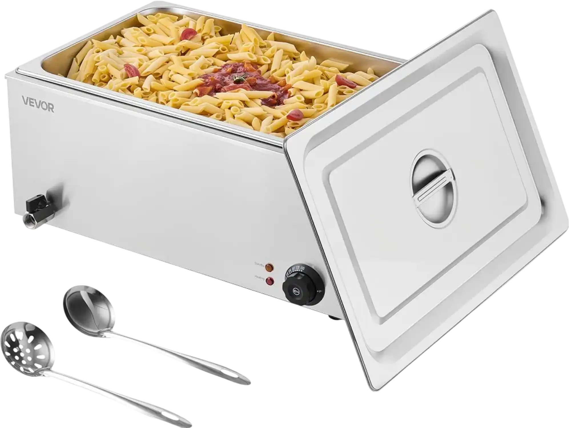 Vevor Food Warmer Commercial Bain Marie Buffet New