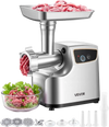 VEVOR Electric Meat Grinder, 5 Lbs/Min Capacity, #8 Meat Mincer with 3 Grinding Plates, 3 Sausage Stuffing Tubes & Kubbe Kit, 700W/0.77HP Sausage Stuffer Maker for Home Kitchens, ETL Listed