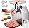 VEVOR Commercial Electric Meat Grinder, 7 lbs/min Capacity, #12 Industrial Meat Mincer with 2 Stainless Steel Blades, 2 Grinding Plates, 850W Heavy-Duty Sausage Maker Stuffer, for Kitchen, Restaurant