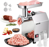 VEVOR Commercial Electric Meat Grinder, 5 lbs/min Capacity, #8 Industrial Meat Mincer with 2 Stainless Steel Blades, 2 Grinding Plates, 600W Heavy-Duty Sausage Maker Stuffer, for Kitchen, Restaurant