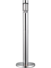 VEVOR Cigarette Butt Receptacle, Stainless Steel Cylinder Cigarette Butt Container, Freestanding and Weatherproof Outdoor Cigarette Butt Disposal for Garden, Office, Restaurant, Hotel, Bar, Silver