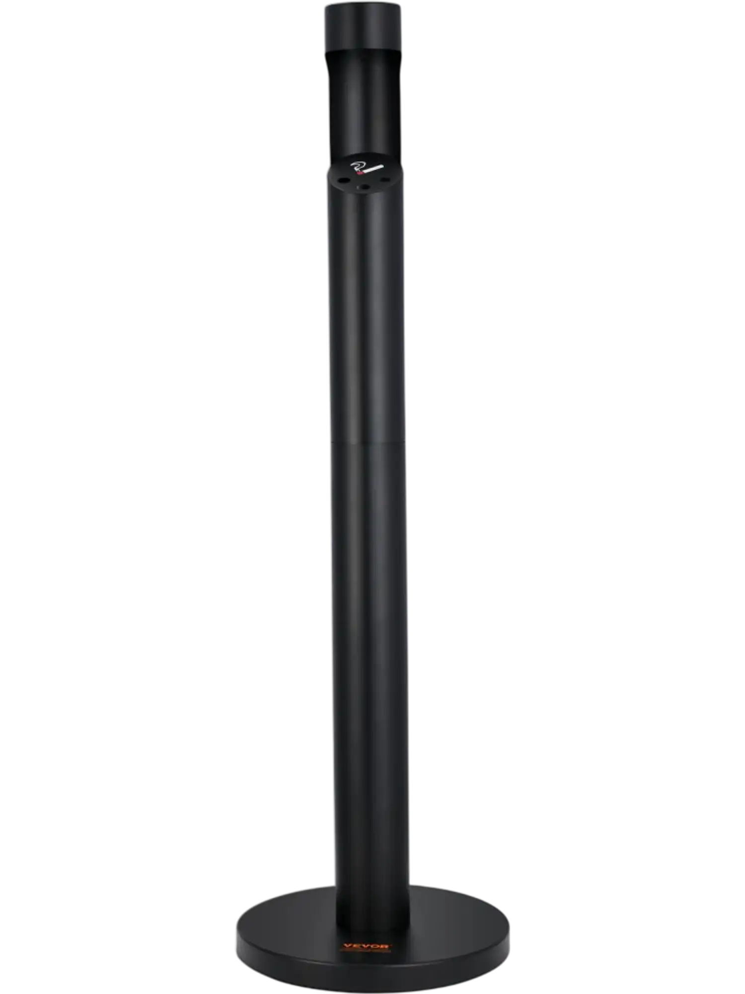 Vevor Cigarette Butt Receptacle Freestanding Outdoor Cylinder Black New