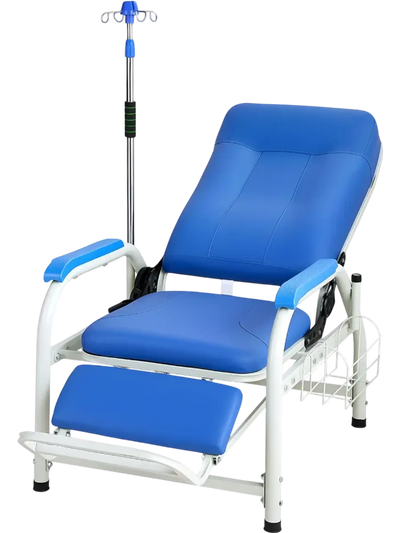 Vevor Infusion Chair with IV Pole Reclining Medical Infusion Recliner New