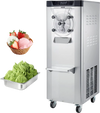 VEVOR Commercial Hard Ice Cream Machine, 2400W 3.17 to 5.28 Gallons per Hour, Gelato Hard Serve Ice Cream Maker with 10L 304 Stainless Steel Cylinder, Auto Clean LED Panel for Snack Bar Restaurants