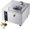 VEVOR Commercial Hard Ice Cream Machine, 500W 1.32 Gal/Hour, Gelato Hard Serve Ice Cream Maker with 2.8L 304 Stainless Steel Cylinder, Auto Clean LED Panel High Productivity for Snack Bar Restaurants