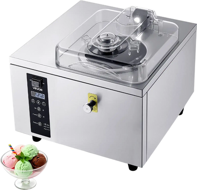 Vevor Commercial Hard Ice Cream Machine Gelato Hard Serve Maker 500W 1.32 Gal/Hour New